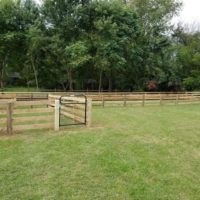 4 Board Oak Paddock Fence in Fredericksburg, Va