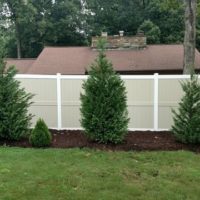 Custom Vinyl Fence in Ashburn