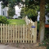 Picket Fence with Dip in Manassas, Va