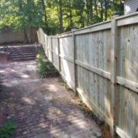 Solid Board Fence in Gainesville, Va