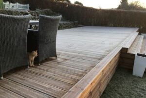 wood deck