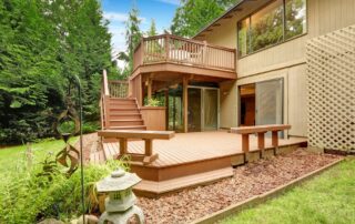 wood deck