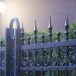 iron fence