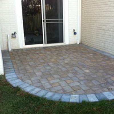 Paver Patio walkout