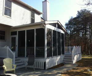 Porch and deck