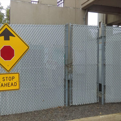 Tall Chain Link with Slats