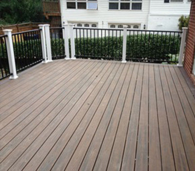 Trex deck Alum Rail