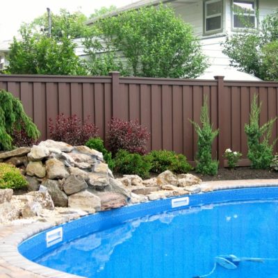 Trex Fencing Woodland Brown