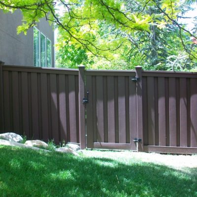 Trex Fencing Woodland Brown