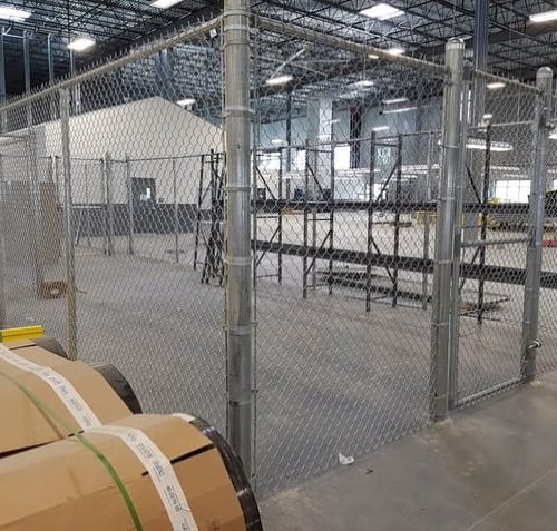 Commercial Warehouse Fence
