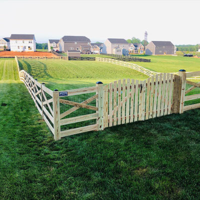 5 Board Estate with Double Gate 