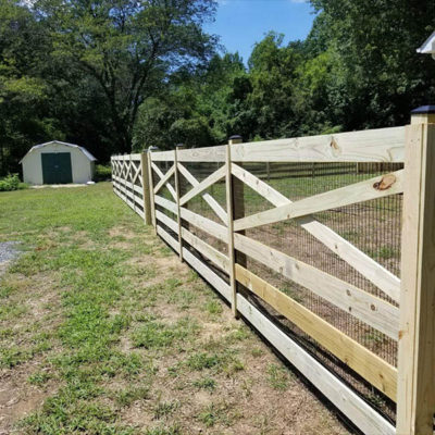 5' Tall Estate Fence In Fredericksburg