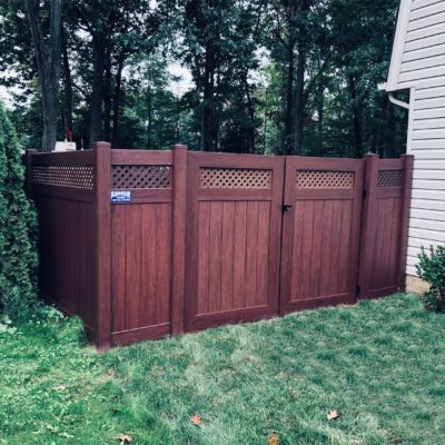 6 Tall Wood Grain W- Gate 