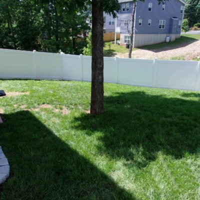 6' Privacy Backyard Vinyl 