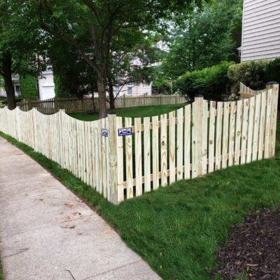 4' Pressure Treated Picket with Dip