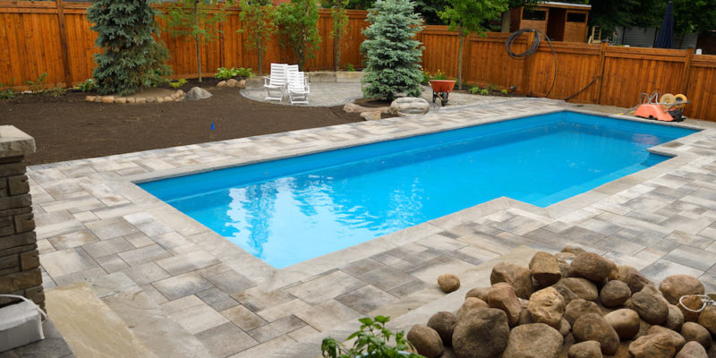 fence for backyard pool