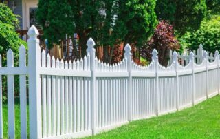 vinyl fence in Fredericksburg, VA